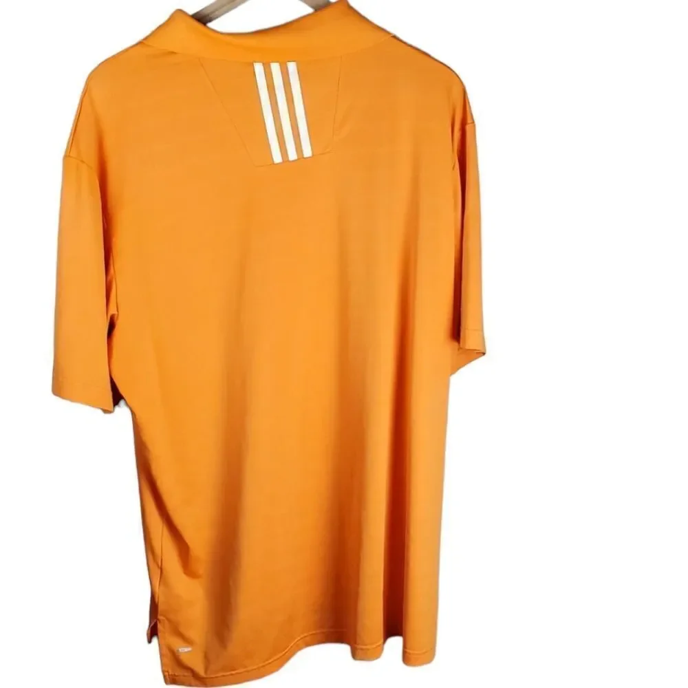 Adidas Orange Golf Polo Shirt